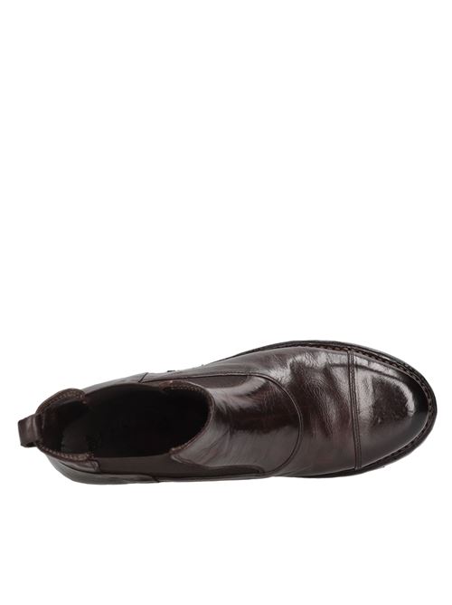 Stivaletti Beatles in pelle e tessuto SILVANO SASSETTI | S04049XZ16GTPLI20MARRONE